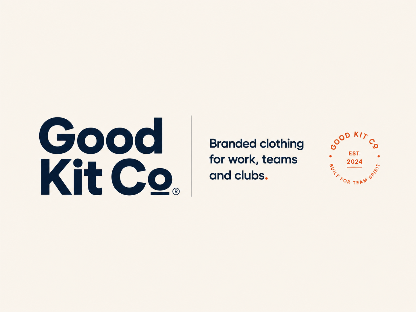 Good Kit Co logo lockup